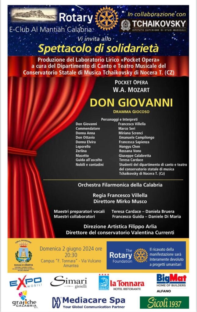 Don Giovanni in scena al Campus Temesa
