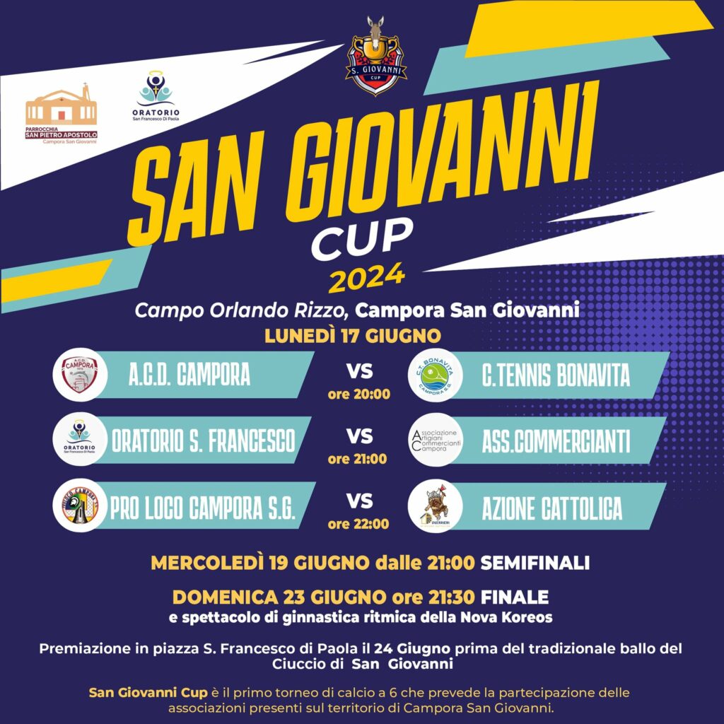 San Giovanni Cup: sport e socialità